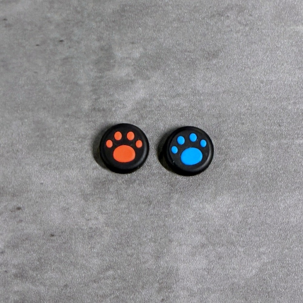 Nintendo Switch Joystick Covers Unisex OS Paw Patrol Black Red Blue Paw Print